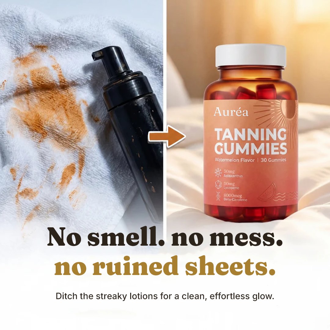 Auréa ad creative: no smell, no mess, no stained sheets