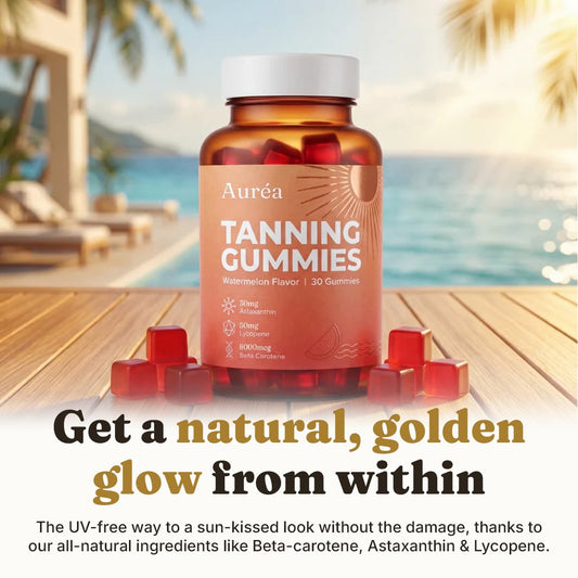Auréa ad creative: skip the sun, keep the tan